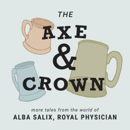 The Axe & Crown Podcast Logo